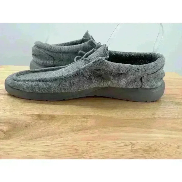 Reef Men's Gray Cushion Coast Slip-On Lightweight Knit Shoes - Size 11 - Picture 3 of 9